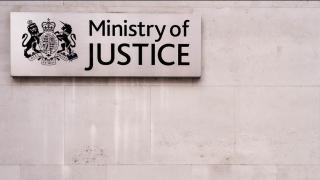 Ministry of Justice sign