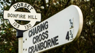 Sign for Charing Cross