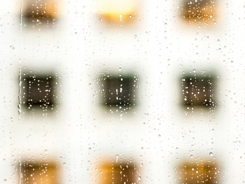 Rain on a window